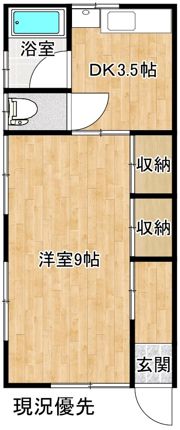 大谷アパートの間取り画像