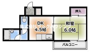 ハイデンス石津の間取り画像