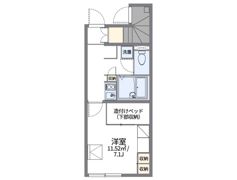 レオパレスアズ－ルの間取り画像