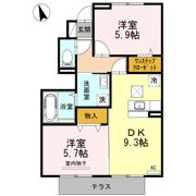 クイーンズタウンの間取り画像