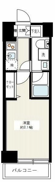 REALIZE千住大橋の間取り画像