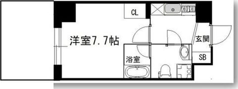 リップル南森町IIの間取り画像