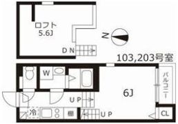 ハーモニーブリッジ桜山の間取り画像