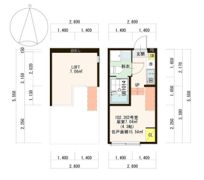 ハーモニーテラス徳丸Ⅱ BT別浴槽有 独洗有 IoT 浴乾有 100付の間取り画像