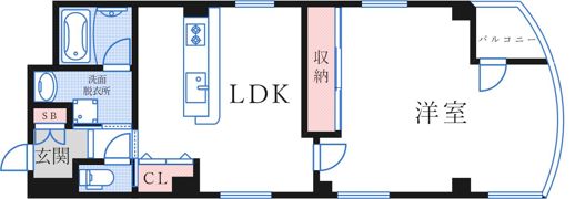 ナショナルビルの間取り画像