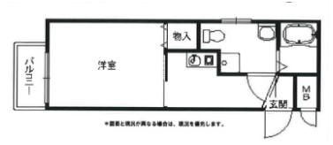 シティライフ稗原の間取り画像