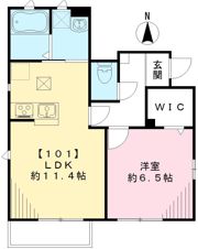 ジャルディーノBの間取り画像