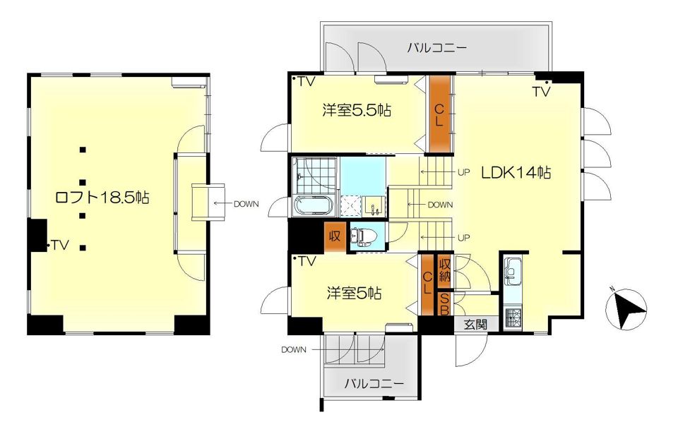 間取図