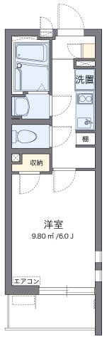 クレイノフローラ奥戸の間取り画像