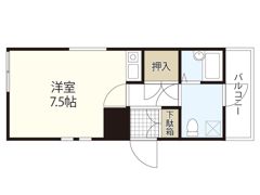 GH COURT 2ndの間取り画像