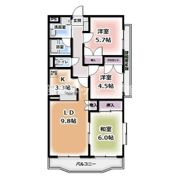 シャルマンAの間取り画像