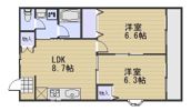 Precious-Kの間取り画像