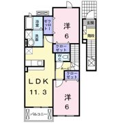 エテルノ・A・K・TⅡの間取り画像