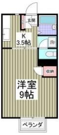 パステルハイツの間取り画像