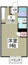 パステルハイツの間取り画像