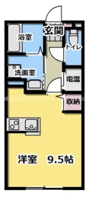 新森グリーンハイツの間取り画像