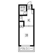 アクティブパレス比治山通りの間取り画像