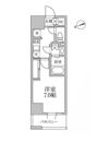 レジディア新御徒町Ⅱの間取り画像