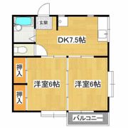 ぽぷらハイツの間取り画像
