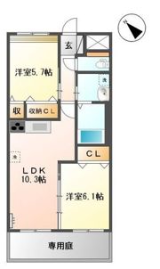 グリーズの間取り画像