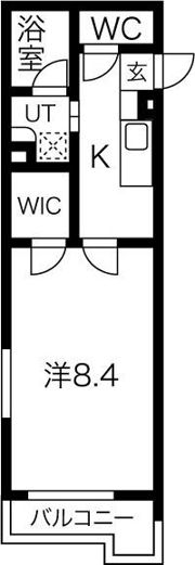 ヴェール本山の間取り画像