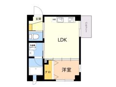 アトラクティ吉塚2の間取り画像
