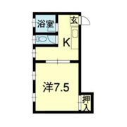 メゾンイソップの間取り画像