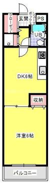 いづみビルの間取り画像