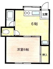 ハイツスワンの間取り画像