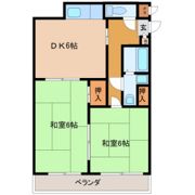 メゾンドシャンティイ舟入の間取り画像
