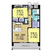 メトロメゾン太子堂の間取り画像