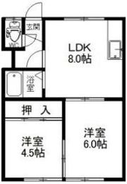 ゲーデル白亜の間取り画像