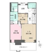 グラングリーン大阪THE NORTH RESIDENCEの間取り画像
