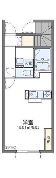 レオネクスト桜ツインAの間取り画像