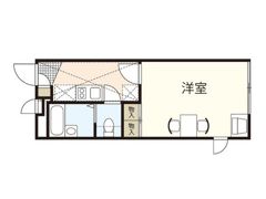 レオパレス古市の間取り画像