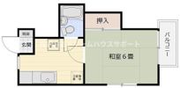 ハイツクローバーの間取り画像
