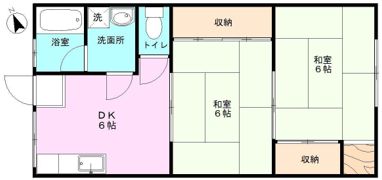 箕島コーポの間取り画像