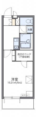 レオパレスコスモMKの間取り画像