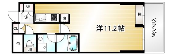 アーバネックス北大路の間取り画像