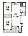アドヴァンスSH Ⅱの間取り画像