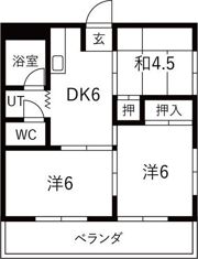 コーポ大晴の間取り画像