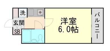 フルール岡本の間取り画像