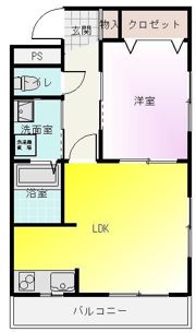 ヴァンヴェストABの間取り画像