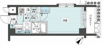フェニックス新横濱エオールの間取り画像