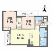 キャステルガーデンの間取り画像