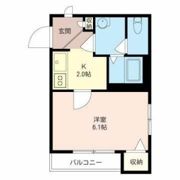 シェルメゾン目黒の間取り画像
