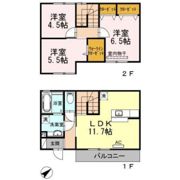 ラ・メゾン・アンソレイエの間取り画像