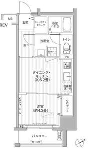 ワイズ柳橋の間取り画像