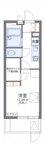 レオパレス南高浜の間取り画像