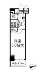 新大阪セレニテの間取り画像